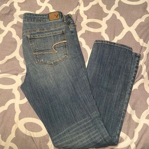 AE skinny stretch jeans. Super comfy!